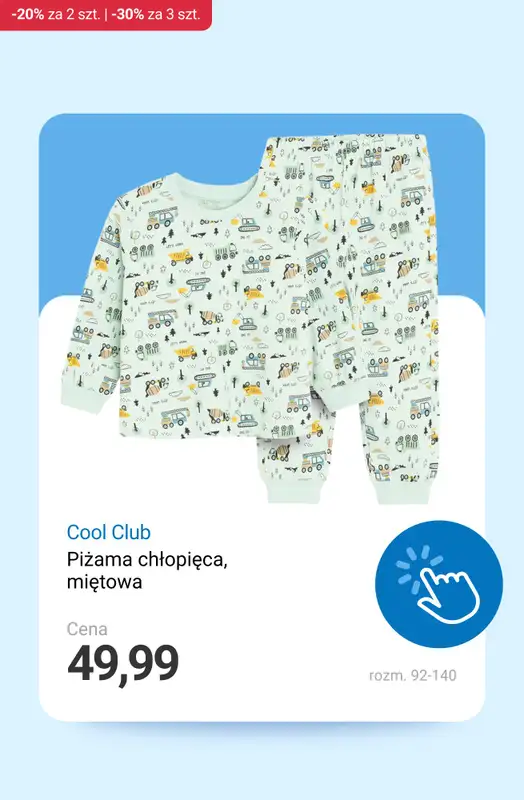 Smyk - gazetka promocyjna Ubrania i buty: -20% przy 2 szt. | -30% przy 3 szt. od soboty 08.11 do środy 12.11 - strona 3