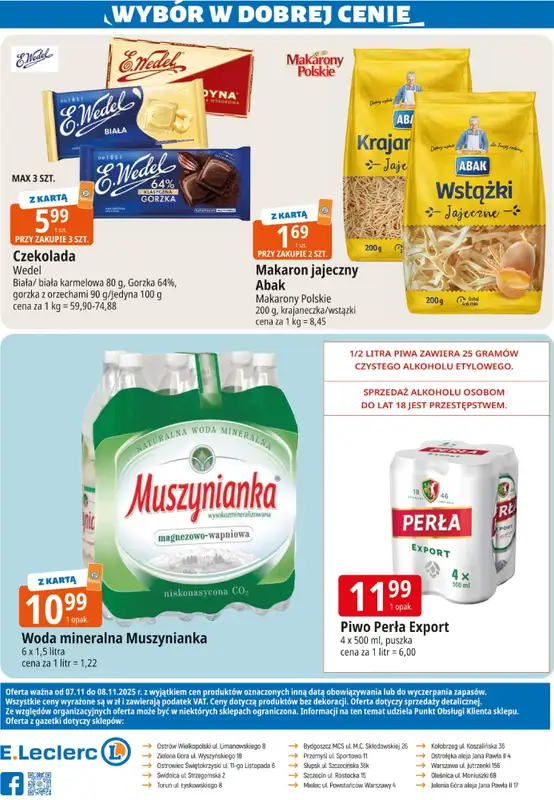 Leclerc - gazetka promocyjna Oferta E.Leclerc I Wybór w dobrej cenie   - strona 2