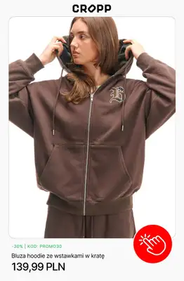Cropp - gazetka promocyjna -30% na wybrane produkty od 160 PLN od soboty 08.11 do czwartku 20.11 - strona 7
