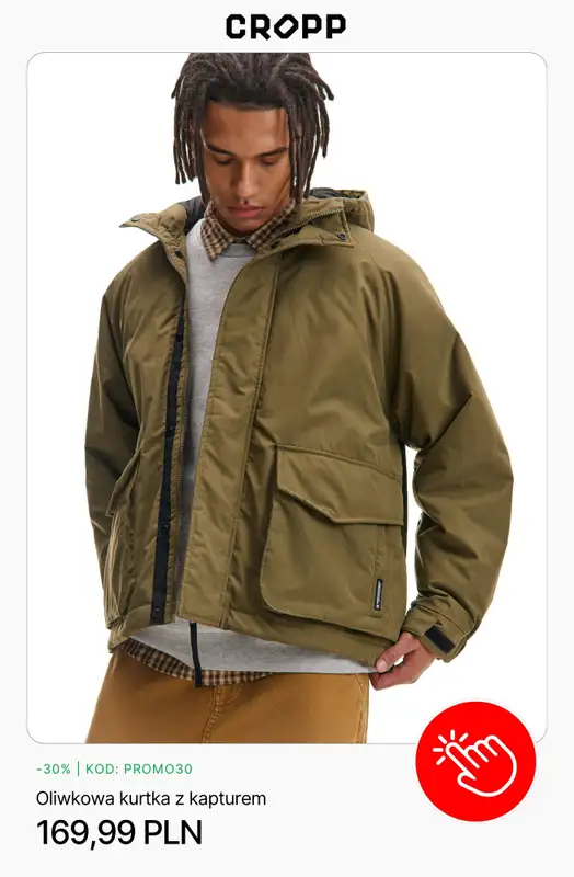 Cropp - gazetka promocyjna -30% na wybrane produkty od 160 PLN od soboty 08.11 do czwartku 20.11 - strona 11