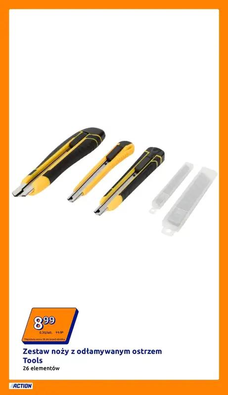 Action - gazetka promocyjna Gazetka od środy 05.11 do wtorku 11.11 - strona 3