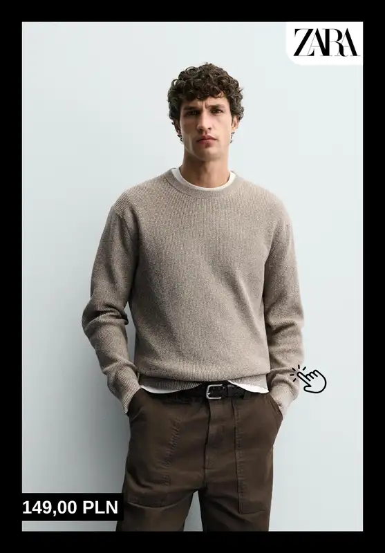 Zara - gazetka promocyjna Zimowa garderoba dla niego od piątku 07.11  - strona 2