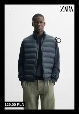 Zara - gazetka promocyjna Zimowa garderoba dla niego od piątku 07.11  - strona 11