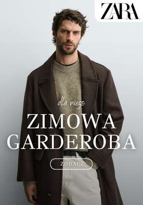 Zara - gazetka promocyjna Zimowa garderoba dla niego od piątku 07.11 