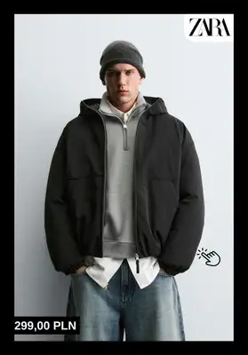Zara - gazetka promocyjna Zimowa garderoba dla niego od piątku 07.11  - strona 9