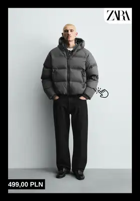 Zara - gazetka promocyjna Zimowa garderoba dla niego od piątku 07.11  - strona 12