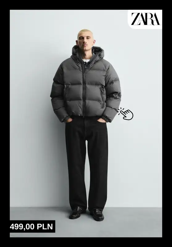 Zara - gazetka promocyjna Zimowa garderoba dla niego od piątku 07.11  - strona 12