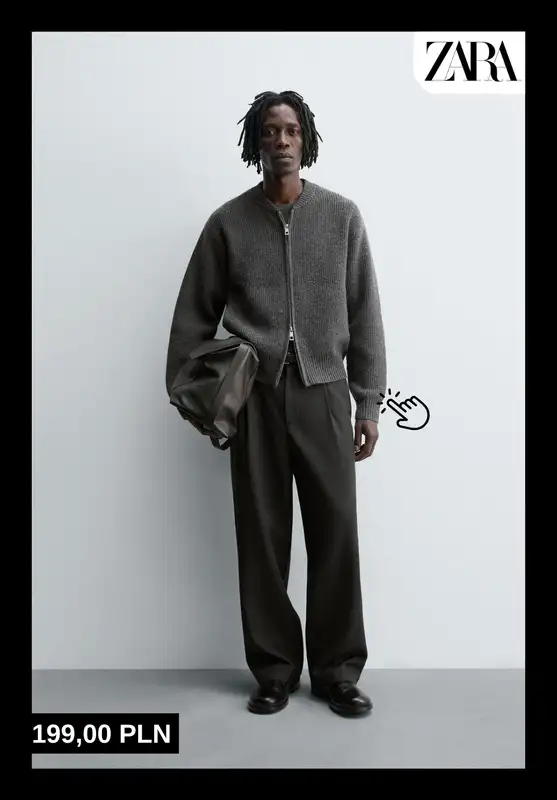 Zara - gazetka promocyjna Zimowa garderoba dla niego od piątku 07.11  - strona 8