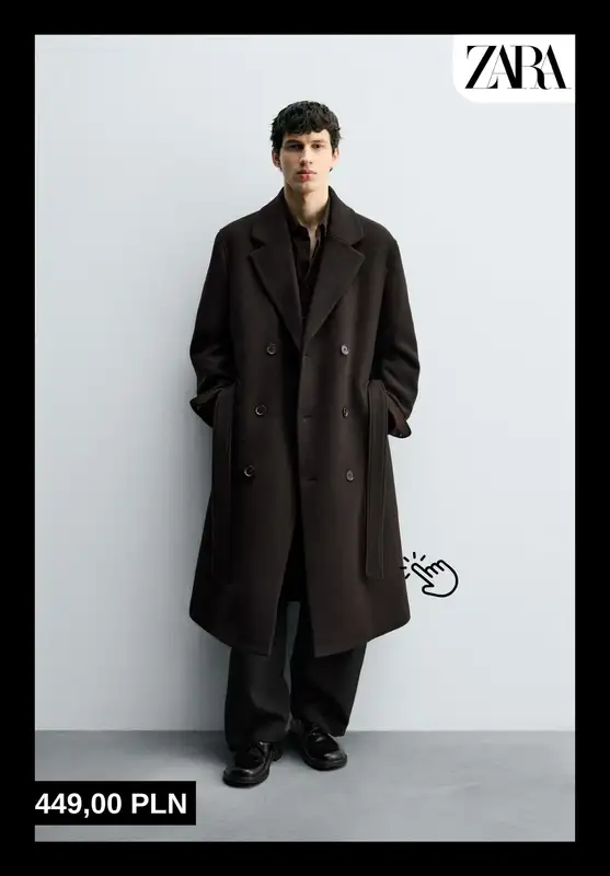 Zara - gazetka promocyjna Zimowa garderoba dla niego od piątku 07.11  - strona 5