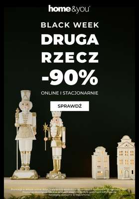 home&you - gazetka promocyjna Druga rzecz -90% od piątku 07.11 do środy 12.11