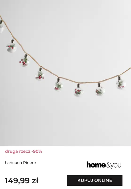 home&you - gazetka promocyjna Druga rzecz -90% od piątku 07.11 do środy 12.11 - strona 11