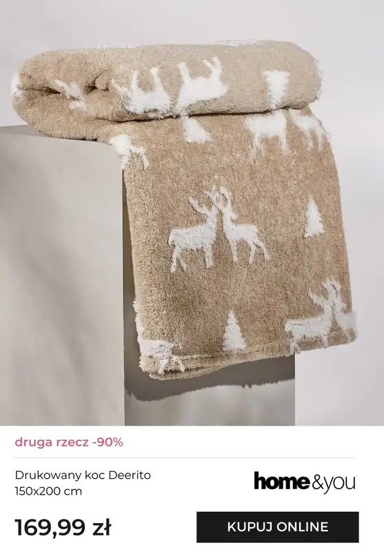 home&you - gazetka promocyjna Druga rzecz -90% od piątku 07.11 do środy 12.11 - strona 14