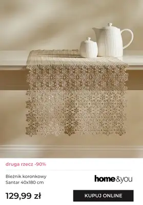 home&you - gazetka promocyjna Kolekcja świąteczny blask od soboty 08.11 do środy 12.11 - strona 8