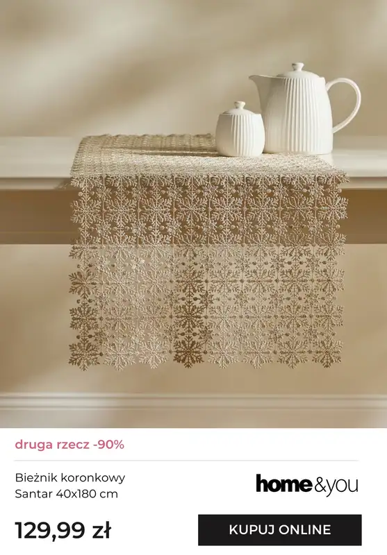 home&you - gazetka promocyjna Kolekcja świąteczny blask od soboty 08.11 do środy 12.11 - strona 8