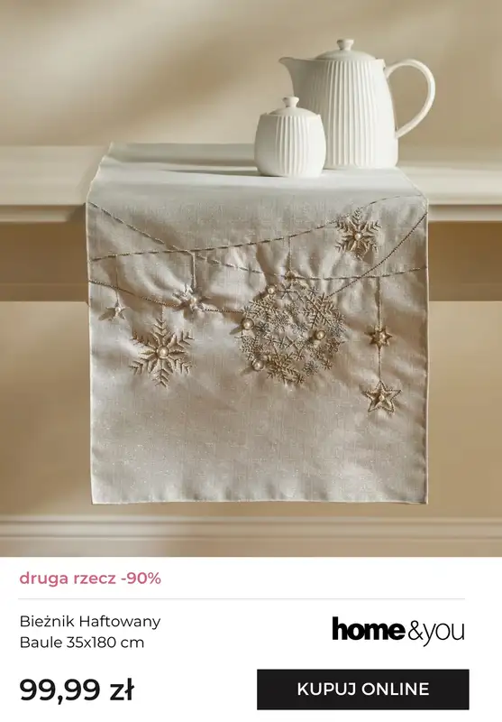 home&you - gazetka promocyjna Kolekcja świąteczny blask od soboty 08.11 do środy 12.11 - strona 4