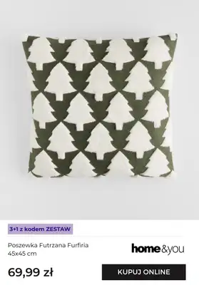 home&you - gazetka promocyjna Wielosztuki 3+1 na poszewki Poszewki od poniedziałku 10.11 do wtorku 02.12 - strona 3