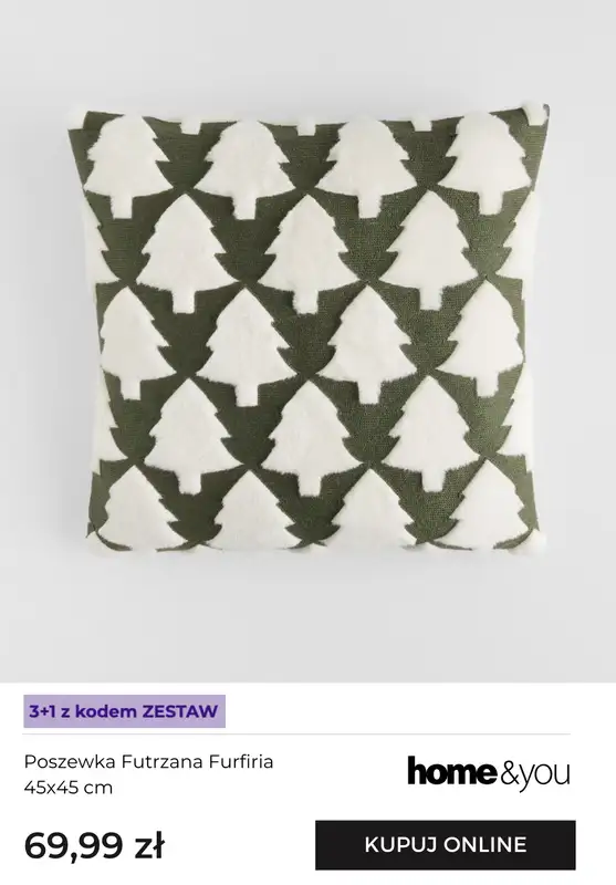 home&you - gazetka promocyjna Wielosztuki 3+1 na poszewki Poszewki od poniedziałku 10.11 do wtorku 02.12 - strona 3