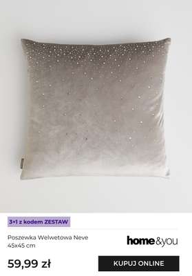 Poszewka Welwetowa Neve 45x45 cm