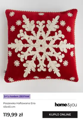 home&you - gazetka promocyjna Wielosztuki 3+1 na poszewki Poszewki od poniedziałku 10.11 do wtorku 02.12 - strona 8