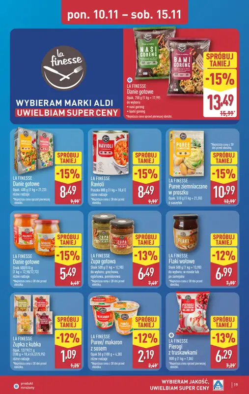 Aldi - gazetka promocyjna Pełny katalog! od poniedziałku 10.11 do soboty 15.11 - strona 19