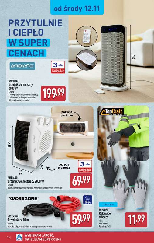 Aldi - gazetka promocyjna Pełny katalog! od poniedziałku 10.11 do soboty 15.11 - strona 26