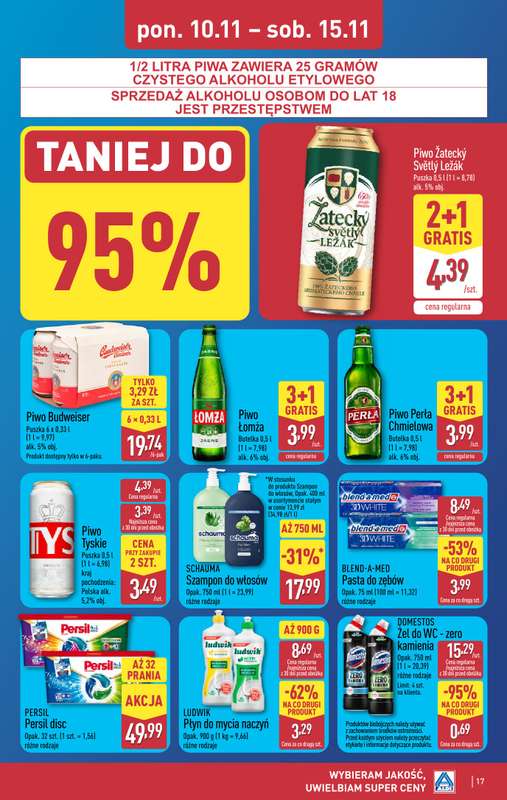 Aldi - gazetka promocyjna Pełny katalog! od poniedziałku 10.11 do soboty 15.11 - strona 17