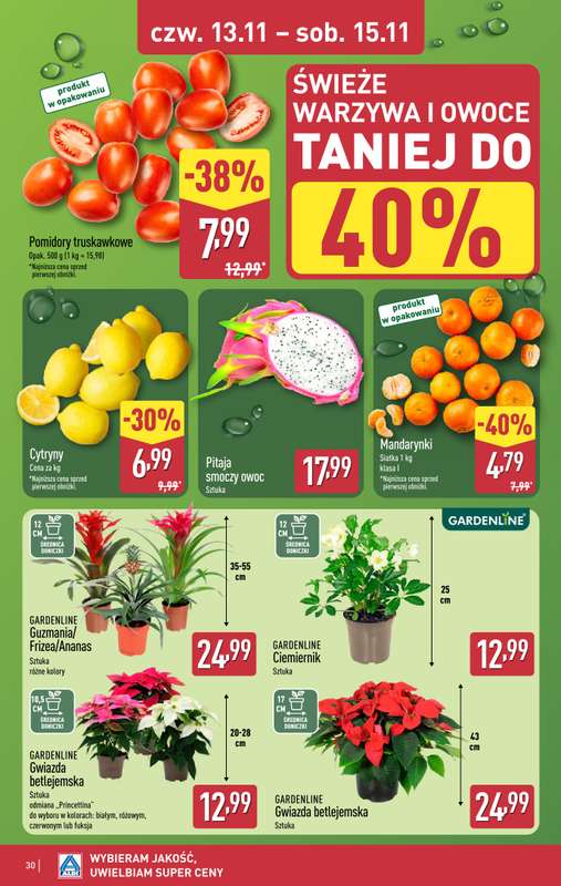 Aldi - gazetka promocyjna Pełny katalog! od poniedziałku 10.11 do soboty 15.11 - strona 30