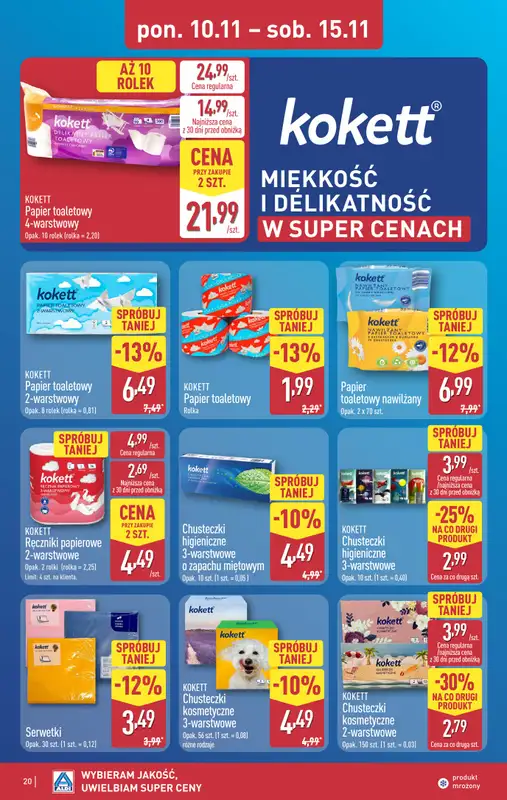 Aldi - gazetka promocyjna Pełny katalog! od poniedziałku 10.11 do soboty 15.11 - strona 20