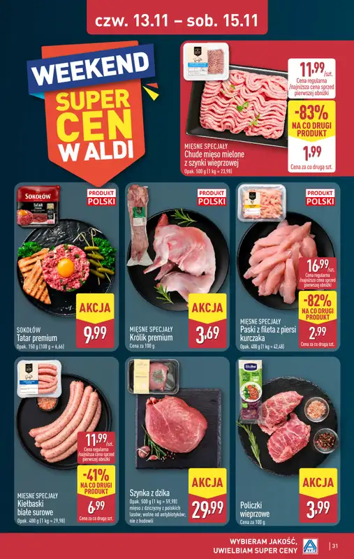 Aldi - gazetka promocyjna Pełny katalog! od poniedziałku 10.11 do soboty 15.11 - strona 31