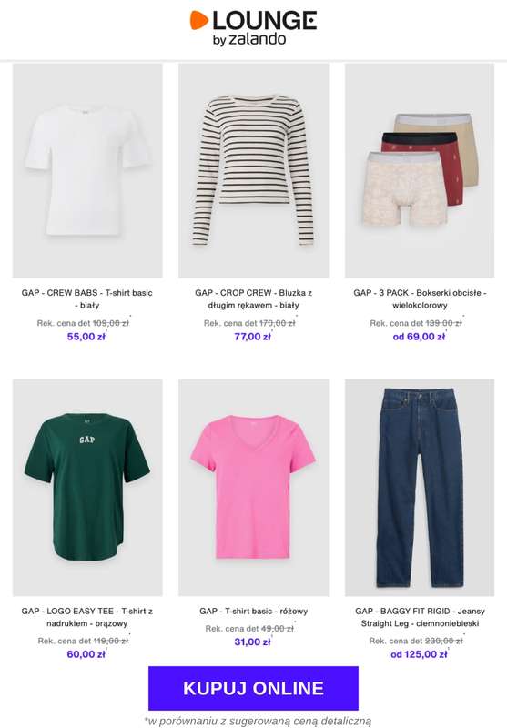 Lounge by Zalando - gazetka promocyjna Do -71% GAP od piątku 07.11 do wtorku 11.11 - strona 7