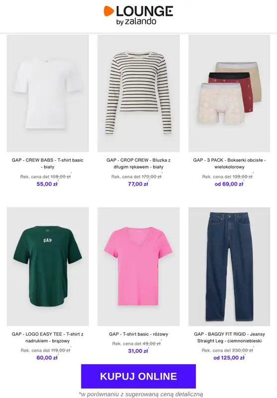 Lounge by Zalando - gazetka promocyjna Do -71% GAP od piątku 07.11 do wtorku 11.11 - strona 7