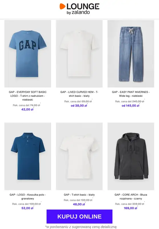 Lounge by Zalando - gazetka promocyjna Do -71% GAP   - strona 3