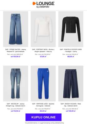 GAP - HERITAGE LOGO - Spodnie treningowe - niebieski