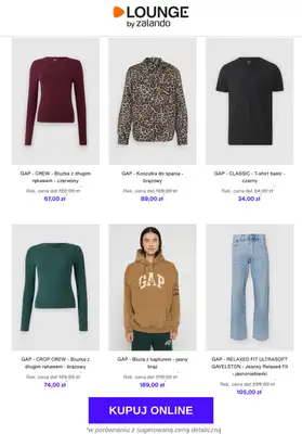 Lounge by Zalando - gazetka promocyjna Do -71% GAP od piątku 07.11 do wtorku 11.11 - strona 6