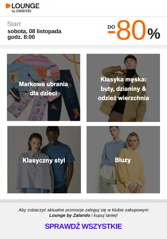 Lounge by Zalando - gazetka promocyjna Do -80% promocje na wybrane marki na WEEKEND! od soboty 08.11 do niedzieli 09.11 - strona 5