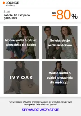 Lounge by Zalando - gazetka promocyjna Do -80% promocje na wybrane marki na WEEKEND! od soboty 08.11 do niedzieli 09.11 - strona 8