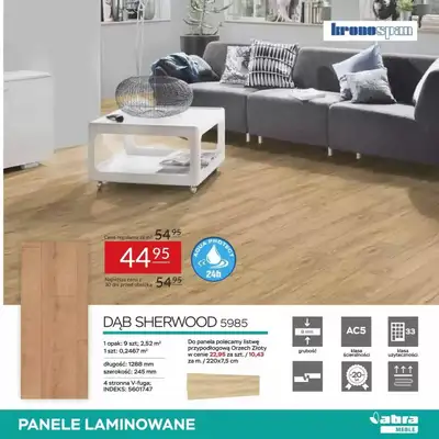 Abra Meble - gazetka promocyjna Okazje leżą u stóp - panele od piątku 07.11 do czwartku 20.11 - strona 7