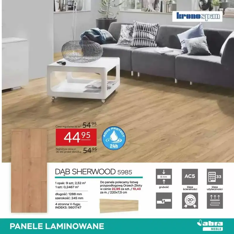 Abra Meble - gazetka promocyjna Okazje leżą u stóp - panele od piątku 07.11 do czwartku 20.11 - strona 7