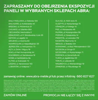 Abra Meble - gazetka promocyjna Okazje leżą u stóp - panele od piątku 07.11 do czwartku 20.11 - strona 19