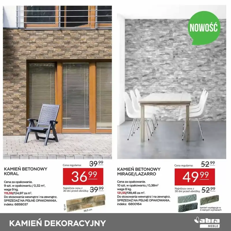 Abra Meble - gazetka promocyjna Okazje leżą u stóp - panele od piątku 07.11 do czwartku 20.11 - strona 16