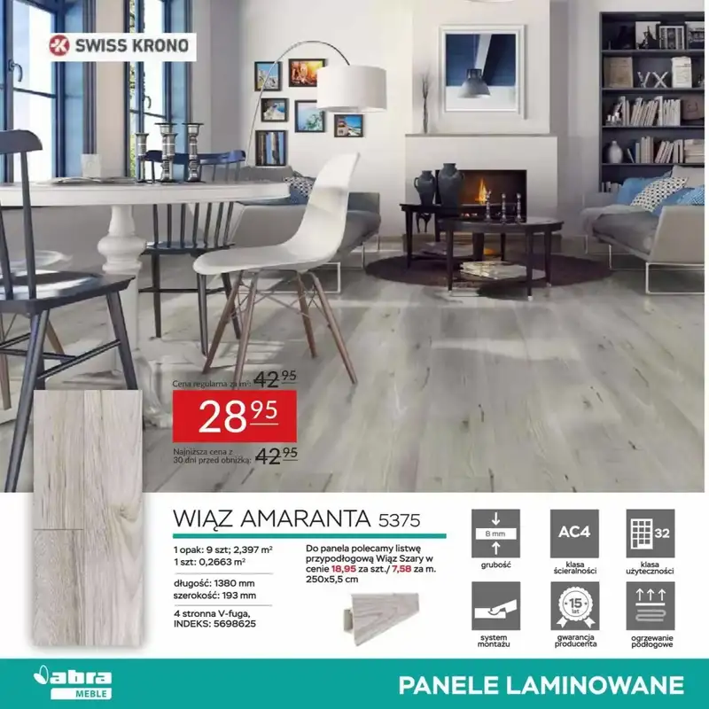 Abra Meble - gazetka promocyjna Okazje leżą u stóp - panele od piątku 07.11 do czwartku 20.11 - strona 2