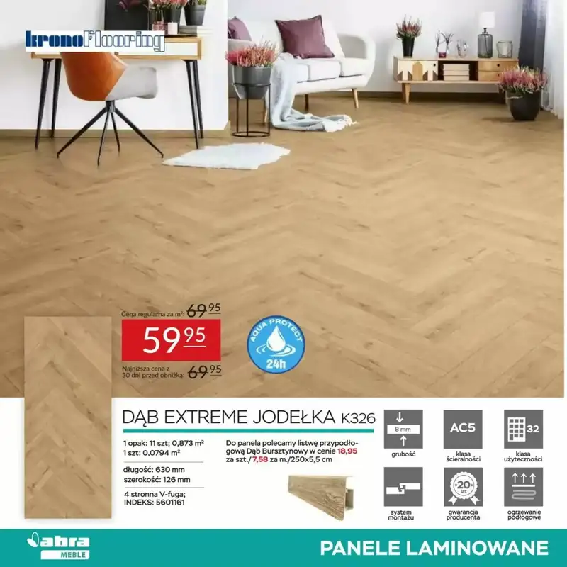 Abra Meble - gazetka promocyjna Okazje leżą u stóp - panele od piątku 07.11 do czwartku 20.11 - strona 8