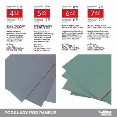 Abra Meble - gazetka promocyjna Okazje leżą u stóp - panele od piątku 07.11 do czwartku 20.11 - strona 13