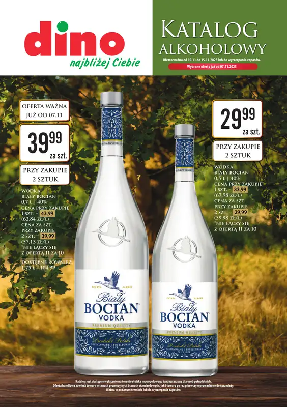 Dino - gazetka promocyjna Katalog alkoholowy  