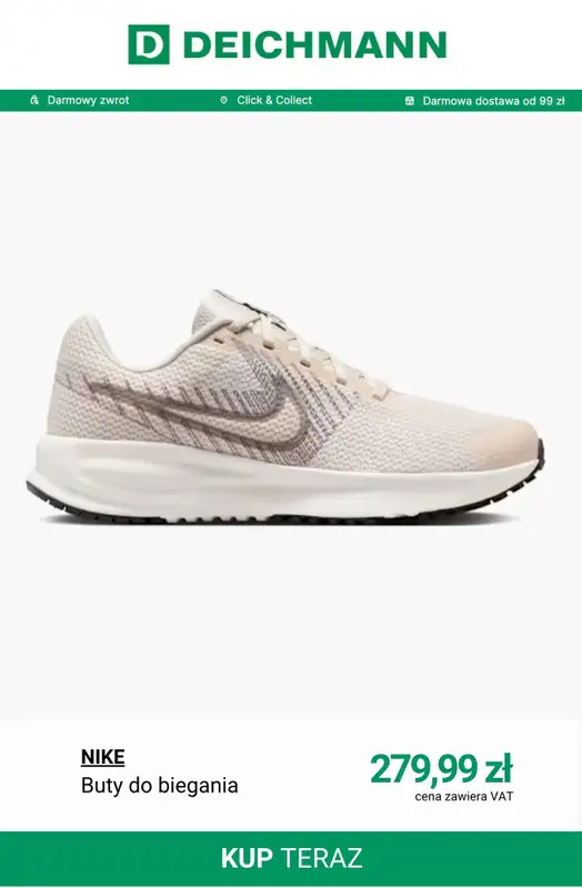 Deichmann - gazetka promocyjna Buty do biegania od soboty 08.11  - strona 10