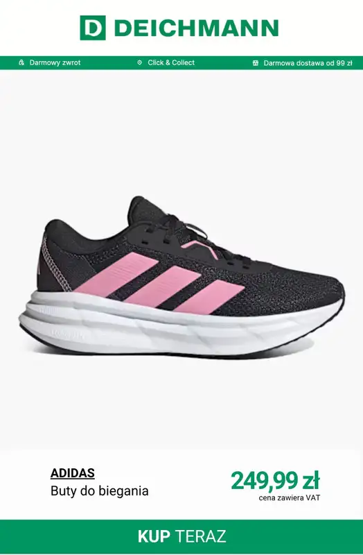 Deichmann - gazetka promocyjna Buty do biegania od soboty 08.11  - strona 8