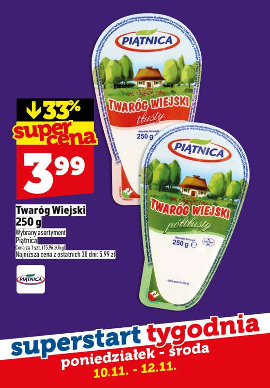 TOPAZ - gazetka promocyjna Superstart tygodnia od poniedziałku od poniedziałku 10.11 do środy 12.11 - strona 6