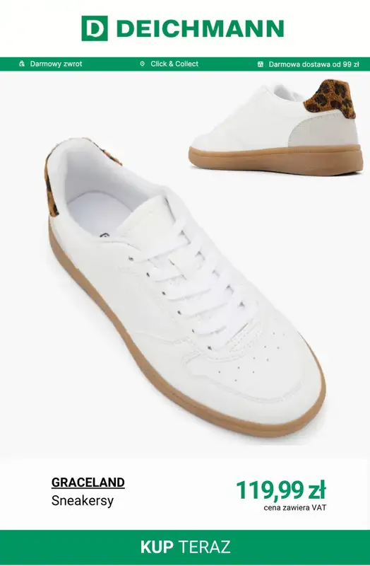 Deichmann - gazetka promocyjna Buty ze zwierzęcymi wzorami od poniedziałku 10.11  - strona 9