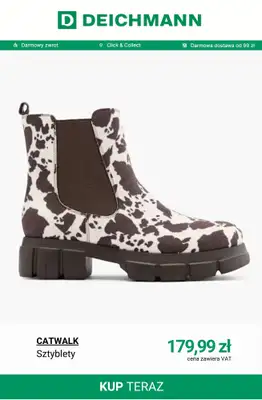 Deichmann - gazetka promocyjna Buty ze zwierzęcymi wzorami od poniedziałku 10.11  - strona 8