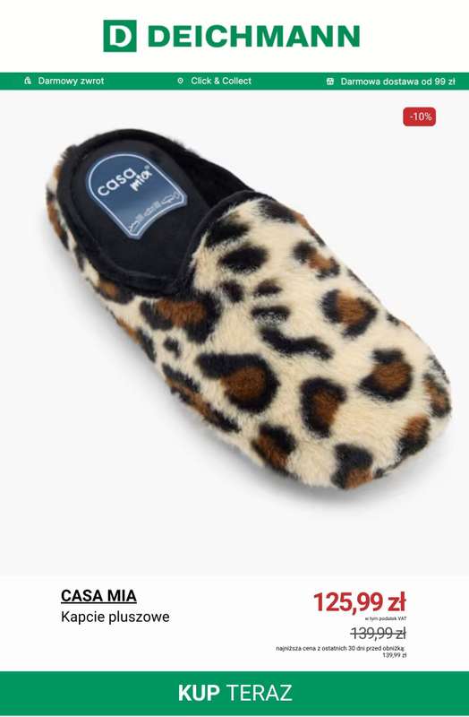Deichmann - gazetka promocyjna Buty ze zwierzęcymi wzorami od poniedziałku 10.11  - strona 7
